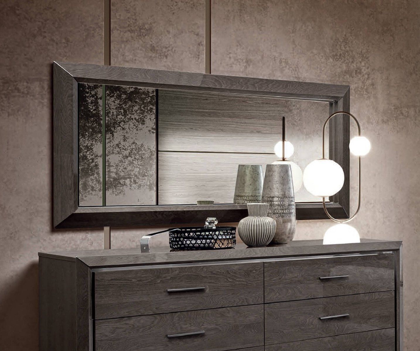 Elite Day Silver Birch Sideboard Mirror
