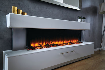 Lombard Italian Electric Fireplace