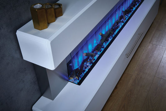 Lombard Italian Electric Fireplace