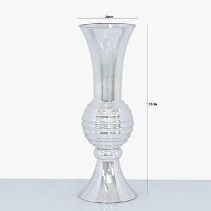 Silver or Gold Glass Vase