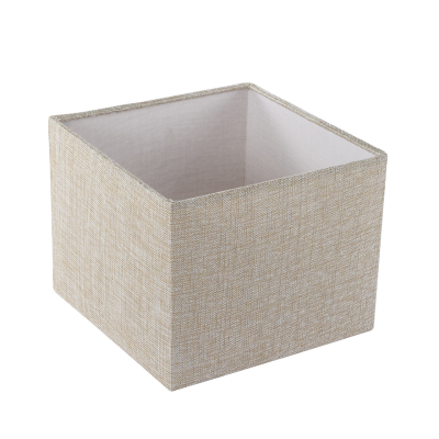 Metal with Crystal Table Lamp with Linen Shade